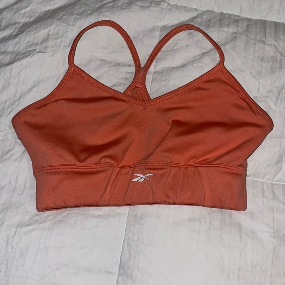 Reebok coral sports bra